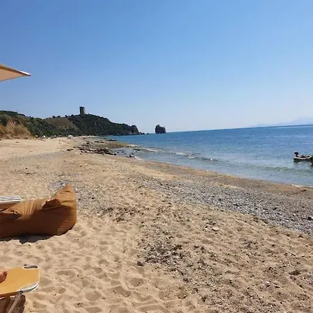 בית נופש Enjoy With Sea View Loutra Elevtheron
